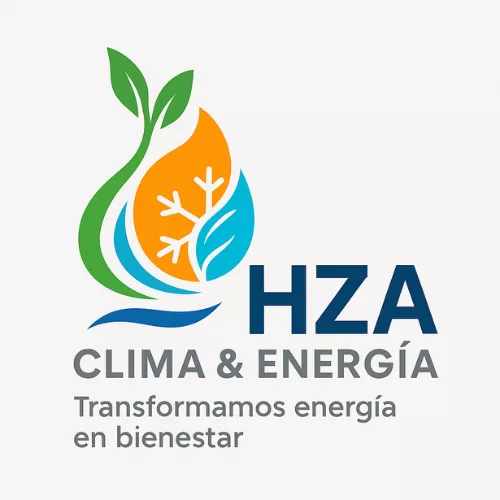 HZA Clima & Energía. Logo